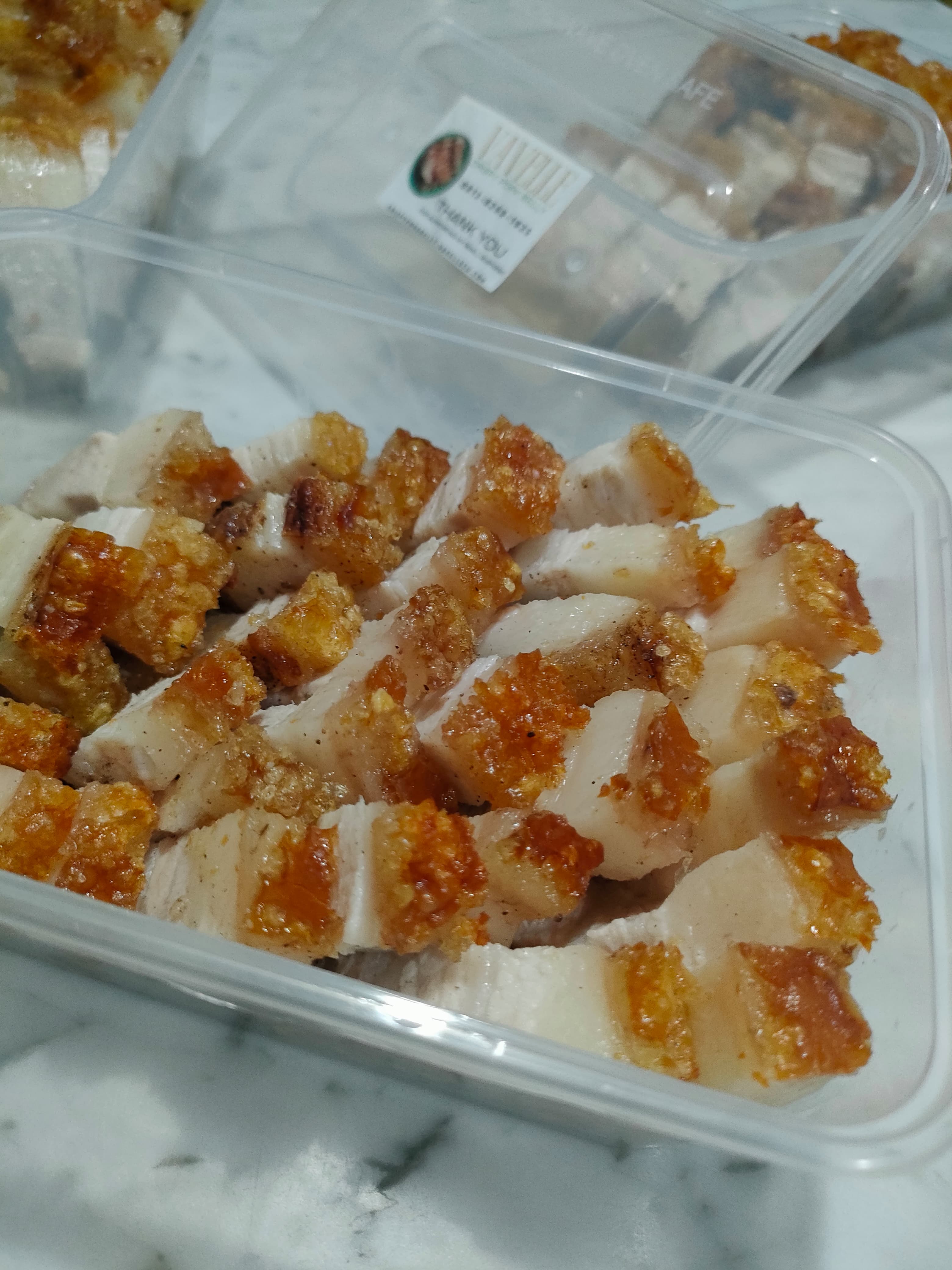 Crispy pork belly dish 3