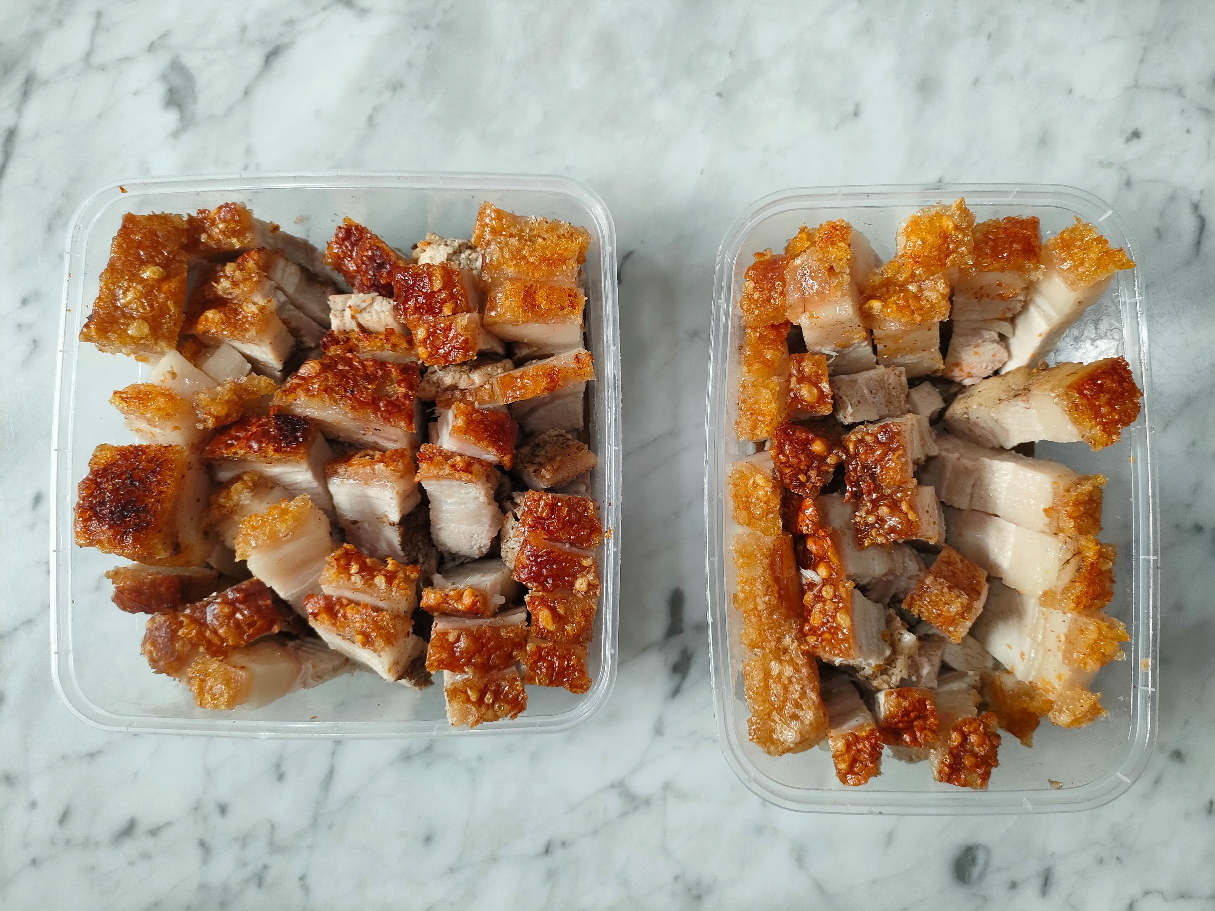 Crispy pork belly dish 1